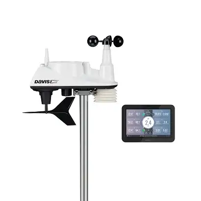 Vantage Vue Weather Station with Weather Link Console   محطة ارصاد جوية